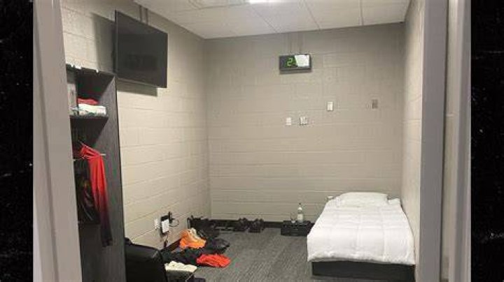 Kanye West Reveals His Minimalist Living Quarters At Atlanta Stadium Where He’s Finishing ‘Donda’