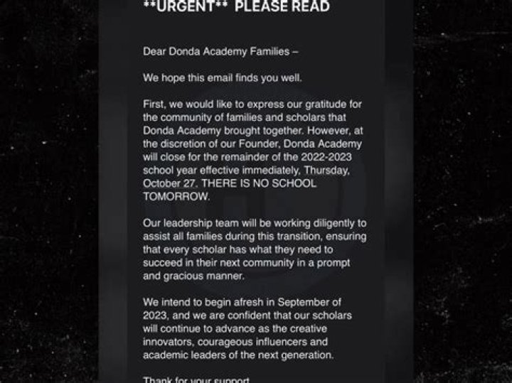 Kanye West’s Donda Academy Reopens Just Hours After Closing Amid Anti-Semitic Remarks
