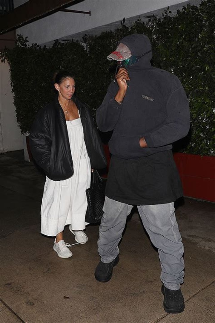 Kanye West Spotted Having Dinner With Mystery Woman In Santa Monica: Photo