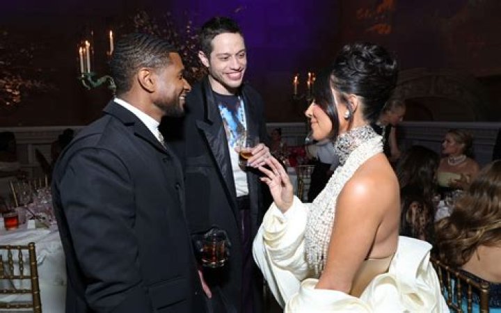 Kanye West Spotted With Friends As Kim K & Pete Davidson Step Out For New Romantic Date