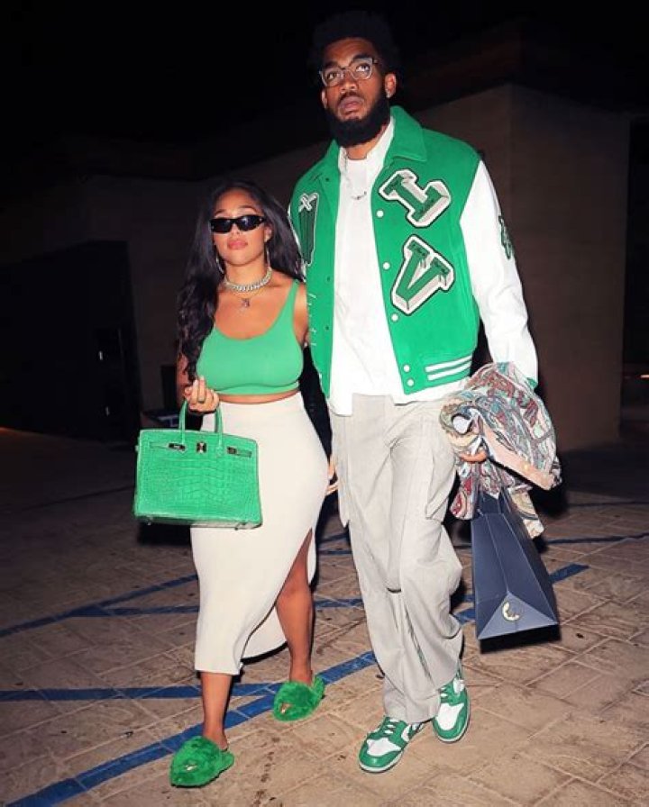 Karl-Anthony Towns Surprises Jordyn Woods With A Porsche As COVID Keeps Them Apart For Christmas