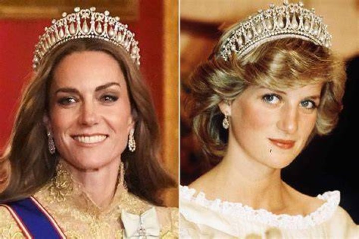 Kate Middleton In Queen Mary’s Lover’s Knot Tiara Once Worn By Diana – Hollywood Life
