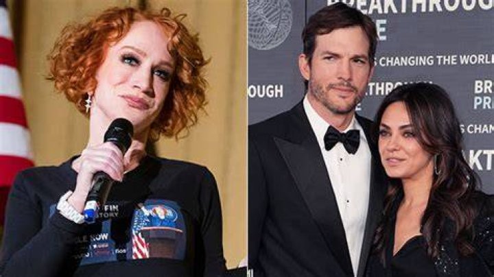 Kathy Griffin Slams Ashton Kutcher & Mila Kunis In Video – Hollywood Life