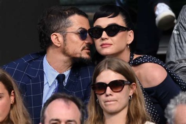 Katy Perry & Orlando Bloom Kiss During Date at Wimbledon In London: Photos