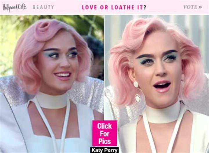 Katy Perry’s Makeup In ‘Chained To The Rhythm’ — Colorful Hair & Beauty – Hollywood Life