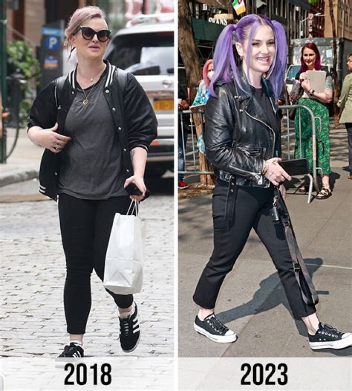 Kelly Osbourne Looks Super Slim In Edgy Black Outfit After 85 Lb. Weight Loss
