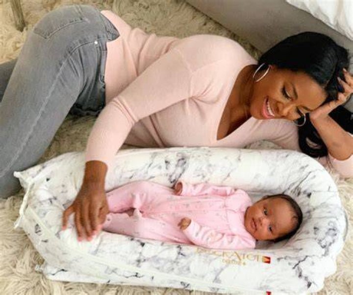 Kenya Moore Shares Adorable Pic Of Baby Brooklyn ‘Trying To Crawl’