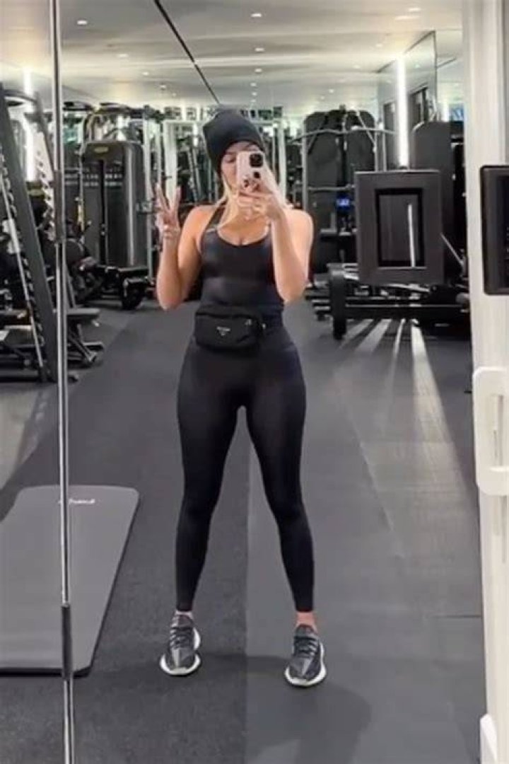 Khloe Kardashian Defends Wearing Prada Fanny Pack While Rocking Leggings & Crop Top for Workout: Watch