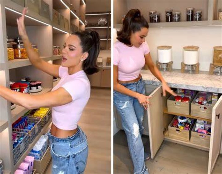 Khloe Kardashian Shows Off Her Organized Pantry In New Video – Hollywood Life