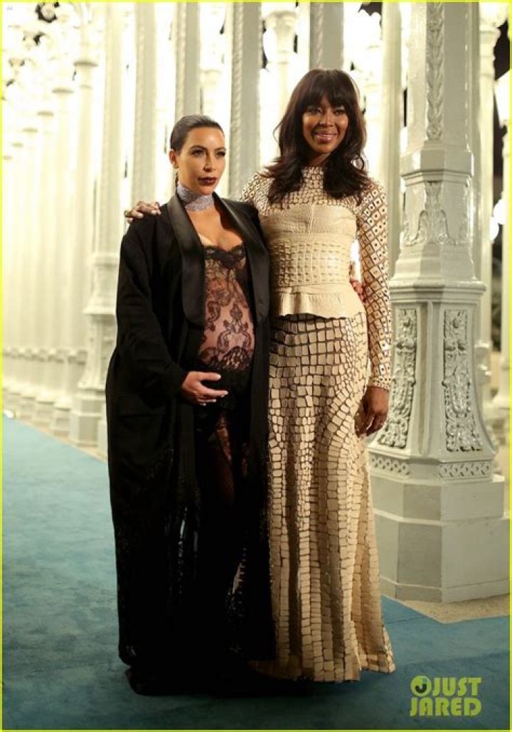 Kim Kardashian Bares Huge Baby Bump In Completely Sheer Jumpsuit At LACMA Gala