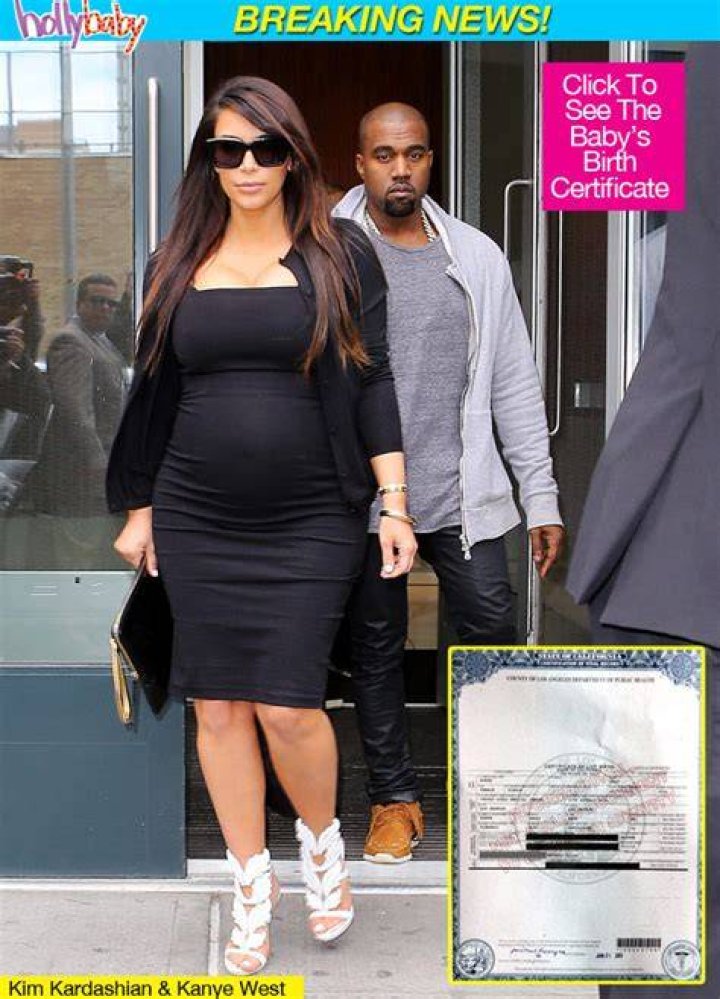 Kim Kardashian Birth Certificate — North West Document Revealed – Hollywood Life