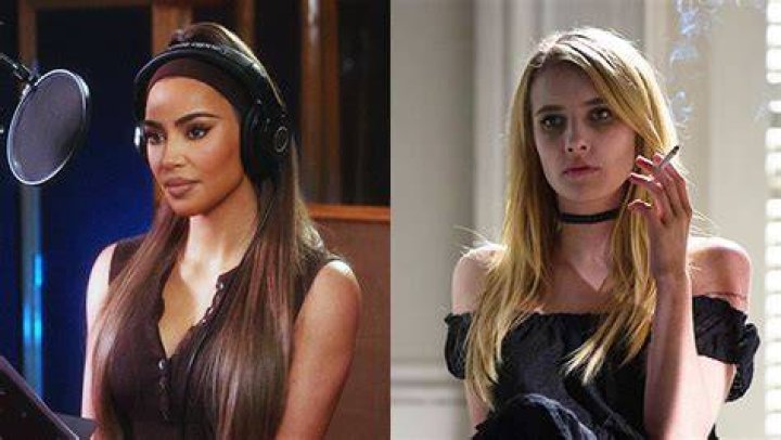 Kim Kardashian Filming ‘American Horror Story’ For The 1st Time: Video – Hollywood Life