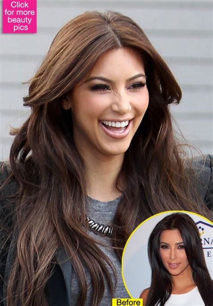 Kim Kardashian Has Much Lighter Hair! Is She Softening Up Her Look For The Wedding? – Hollywood Life
