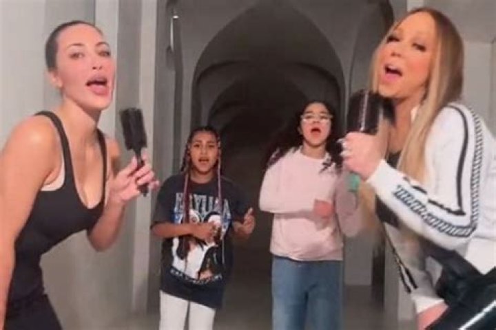 Kim Kardashian, Mariah Carey & Their Daughters Make TikTok: Watch – Hollywood Life