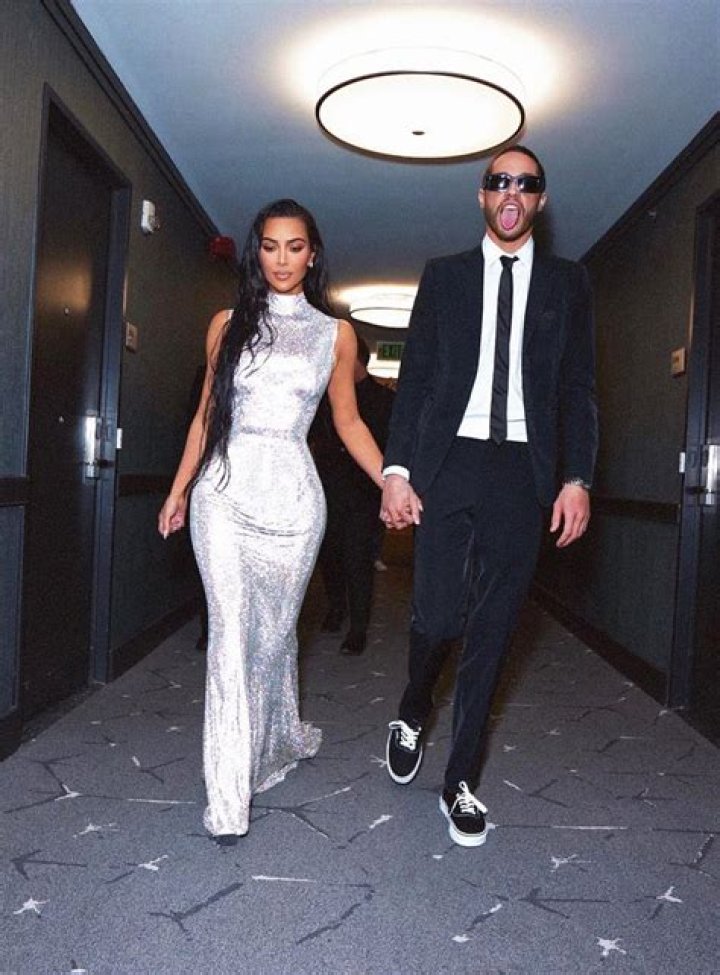 Kim Kardashian & Pete Davidson Hold Hands In London On Romantic Date: Photos