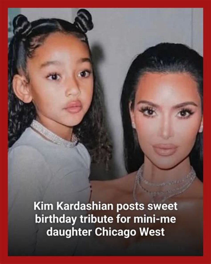 Kim Kardashian Posts Sweet 4th Birthday Tribute For ‘Baby’ Chicago: ‘The Ultimate Princess’