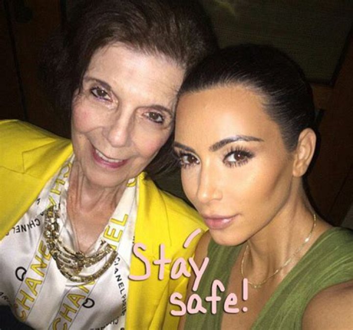 Kim Kardashian Reveals Her Grandma MJ, 85, Has Been Self Quarantined For 1 Month