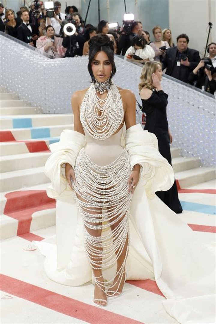 Kim Kardashian’s Met Gala Dress Is From the ‘Dollar Store’ – Hollywood Life