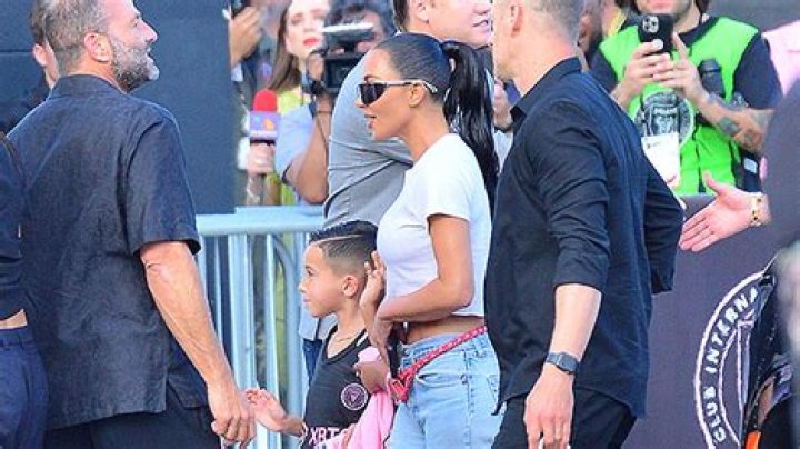 Kim Kardashian’s Son Saint West Met Lionel Messi & Took An Epic Selfie – Hollywood Life