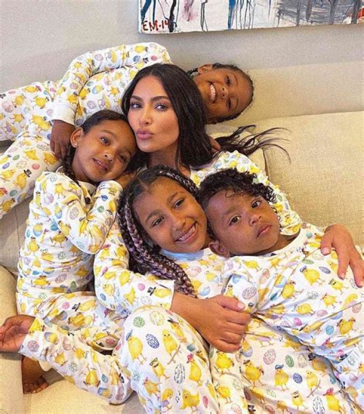 Kim Kardashian Shares Precious ‘BFF’ Pic Of Chicago & Psalm Looking Identical To Her & Kanye