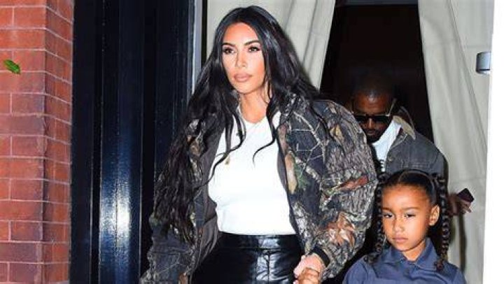 Kim Kardashian Shows North Teaching Chicago How To Give Peace Sign – Hollywood Life