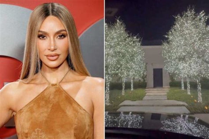 Kim Kardashian Shows Off Christmas Decorations & Twitter Responds – Hollywood Life