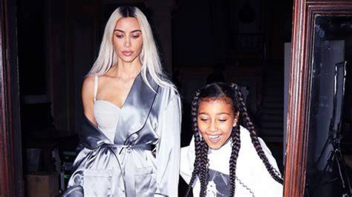 Kim Kardashian Slays In Luxurious Satin PJs In Milan As Daughter North West, 9, Laughs