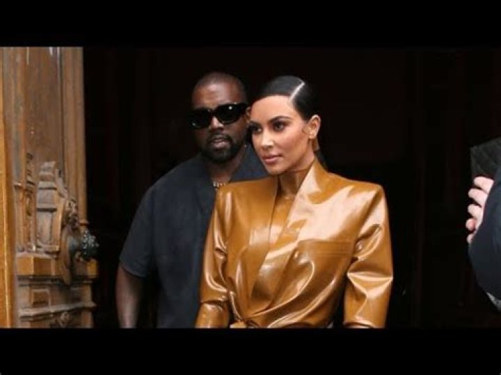 Kim Kardashian Slays In Sexy Leather Jumpsuit While Cozying Up To Kanye In Romantic New Pics