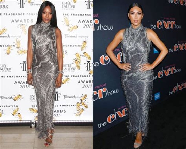 Kim Kardashian Vs. Naomi Campbell: See Their Lookalike Styles