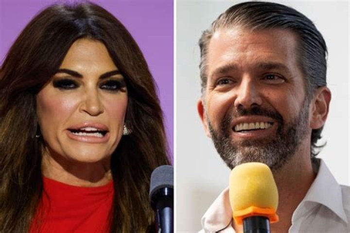 Kimberly Guilfoyle & Don Jr. Smile At White House Party As Dad Threatens To Shut Down Govt