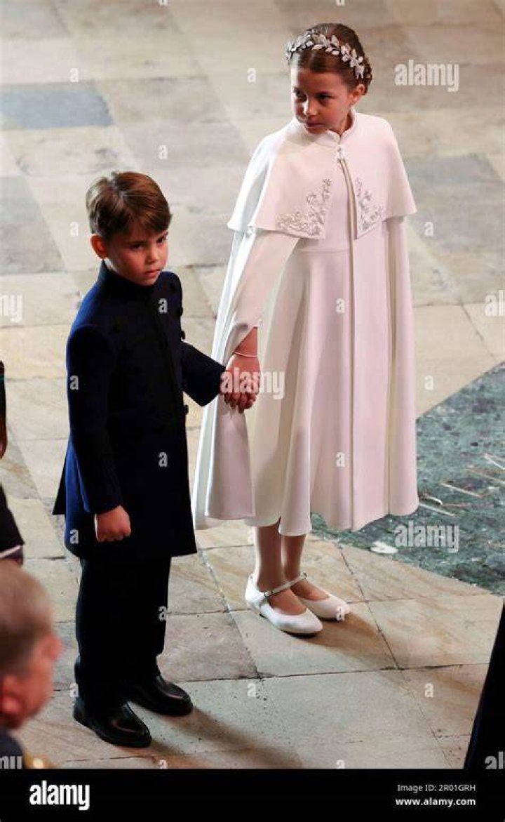 King Charles Seen With Prince George & Princess Charlotte In New Photos Ahead Of Coronation