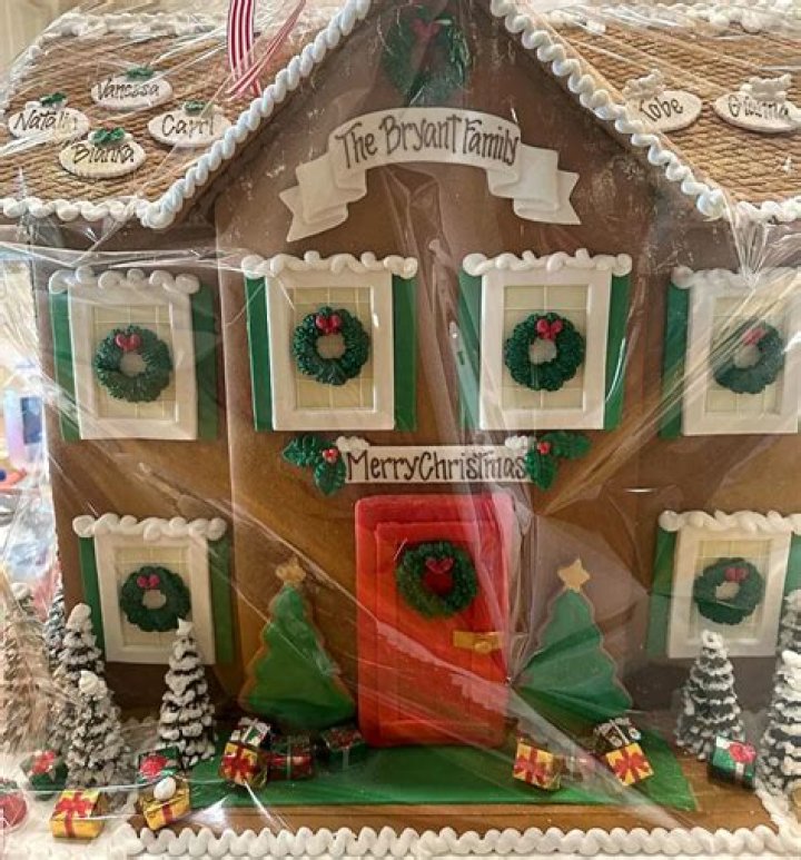Kobe & Gianna On Gingerbread House From Khloe Kardashian – Hollywood Life