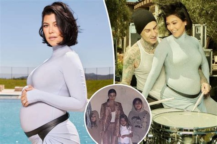 Kourtney Kardashian Gives New Glimpse Of Baby Bump In Tight Mini Dress: Photo