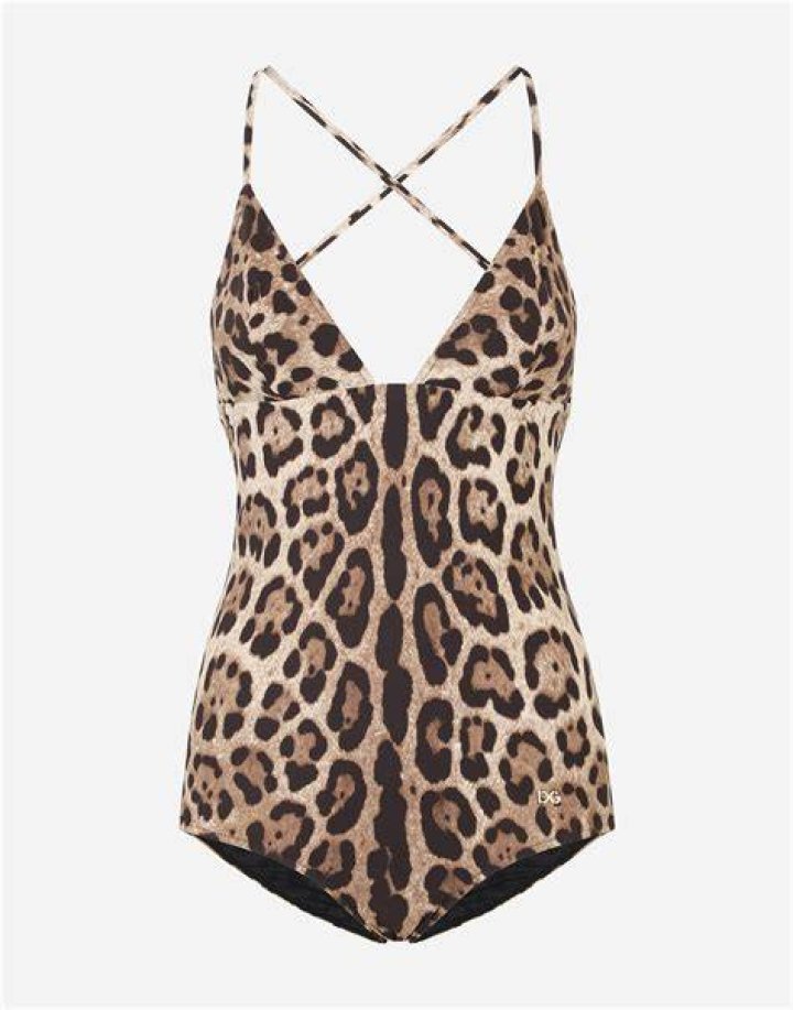Kourtney Kardashian Rocks Leopard Print One-Piece Swimsuit In Sexy Photo