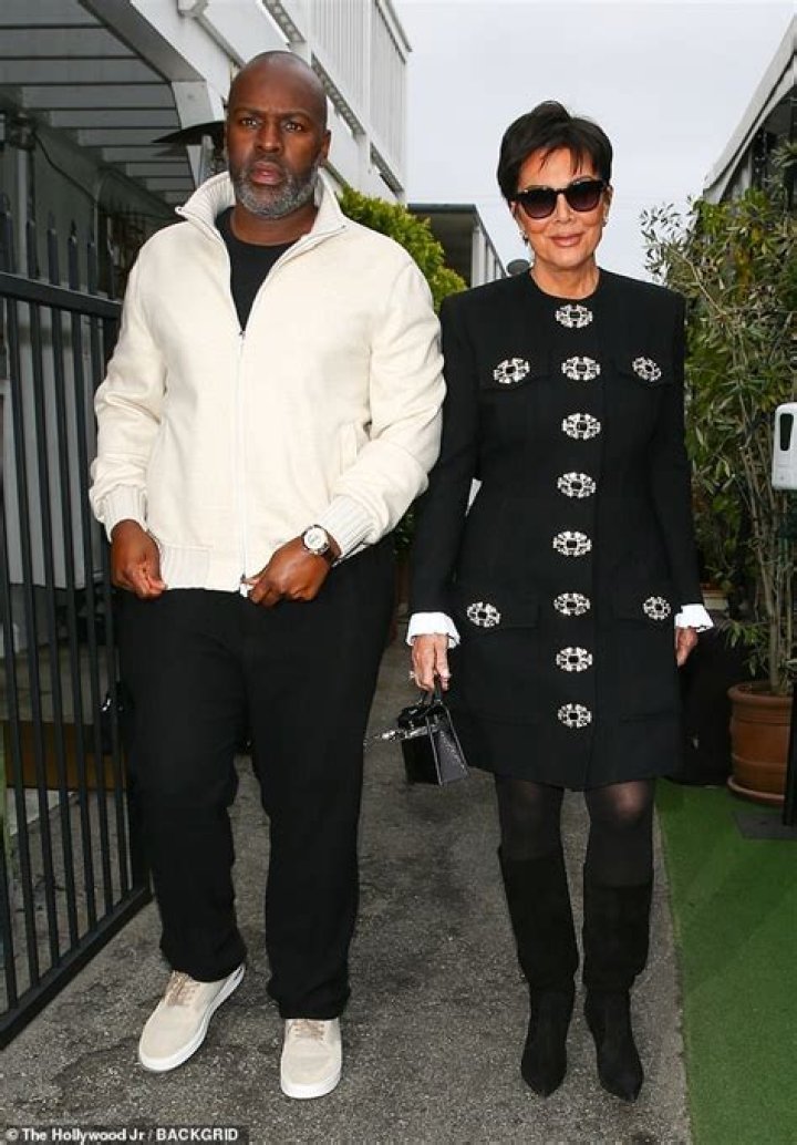Kris Jenner, 65, Is All Smiles In Leather Pants & Sheer Shirt For Date Night With Corey Gamble