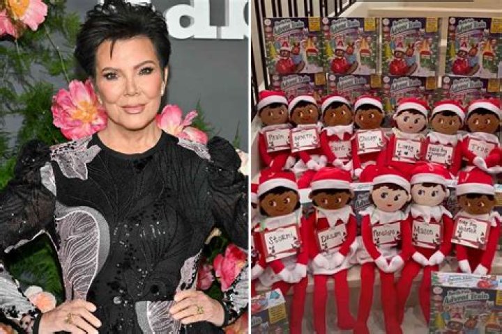 Kris Jenner’s Elf On The Shelf Display: Video – Hollywood Life