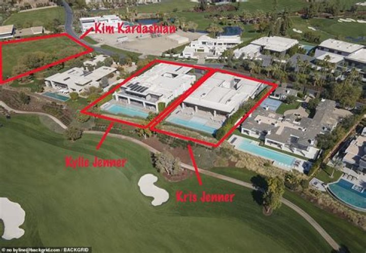 Kylie Jenner Rocks Red Bikini At $12 Million Palm Springs Home – Hollywood Life