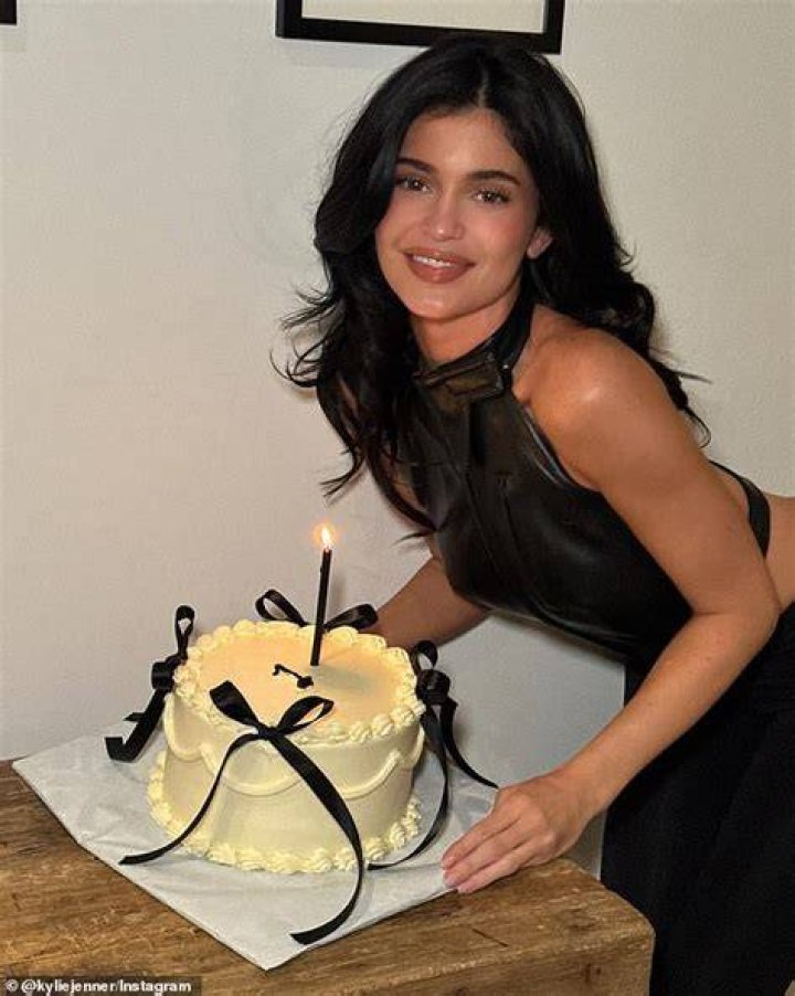 Kylie Jenner Sizzles In Black Mini With Mesh Cutouts For Malika & Khadijah’s 40th Birthday: Photos