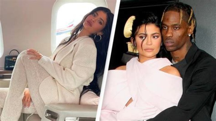 Kylie Jenner & Travis Scott Embrace In Front Of Private Jets: Photo – Hollywood Life