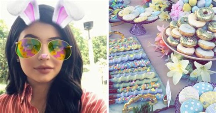 Kylie Jenner & Travis Scott Reunite At Her Mom Kris’ Palm Springs Home For Easter Weekend