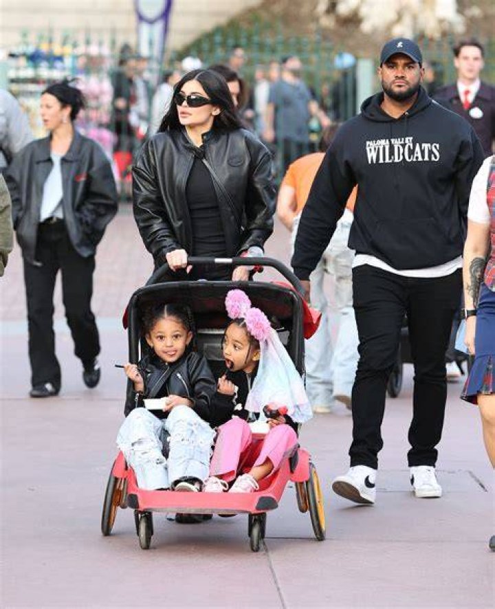 Kylie Jenner & Travis Scott Take Stormi, 4, To Disneyland On Rare Public Outing Together
