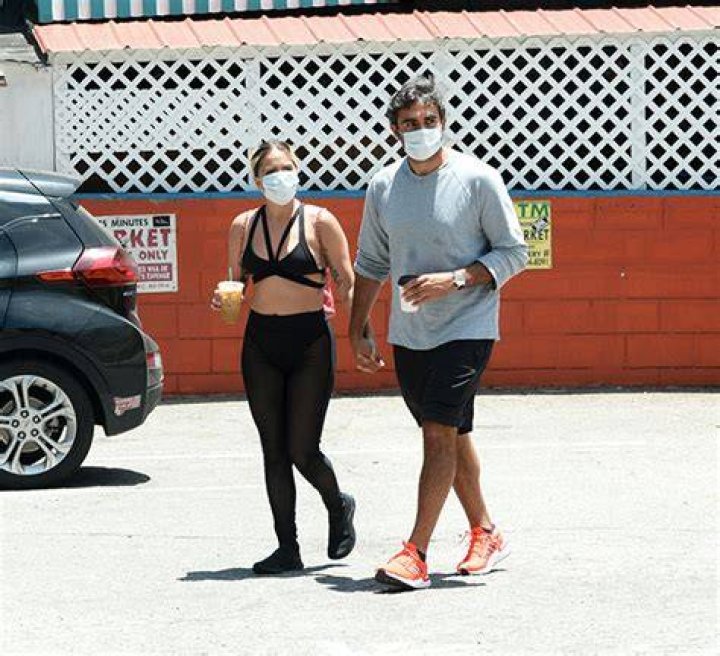 Lady Gaga Rocks Protective Face Gear & Holds Hands With BF Michael Polansky On Rare Outing