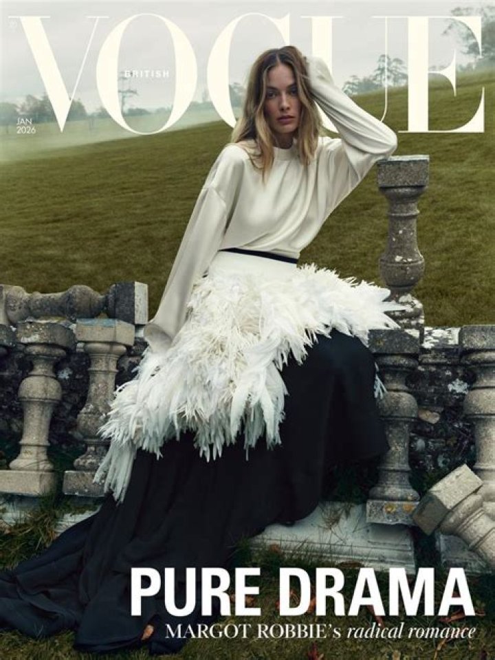 Lady Gaga Stuns In Plunging Dress For The Cover Of British ‘Vogue’ – Hollywood Life