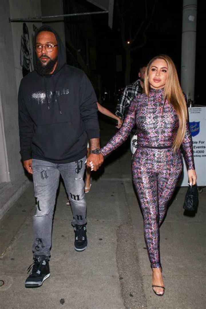 Larsa Pippen, 48, & Marcus Jordan, 32, Hold Hands On Date Night After She Says They’re Friends