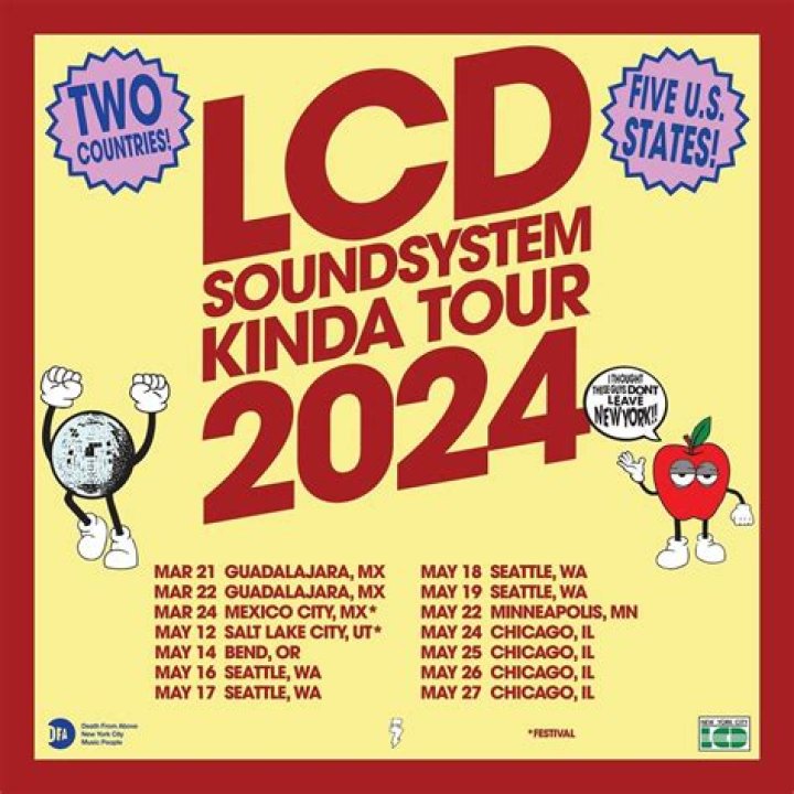 LCD Soundsystem — SEE PICS