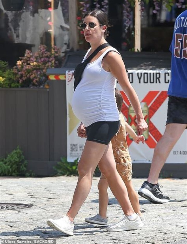 Lea Michele Confirms Pregnancy & Debuts Baby Bump In Stunning New Pic