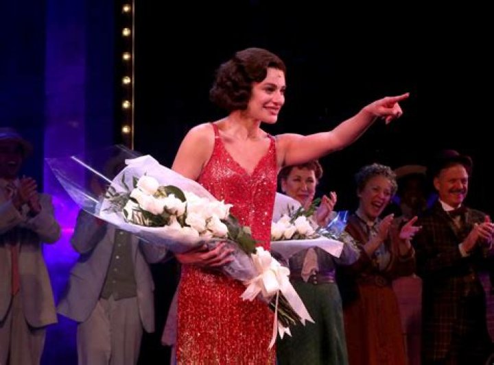 Lea Michele Poses Outside Of ‘Funny Girl’ Theatre & Shares Throwback Of ‘Glee’ Character Doing Exact Same