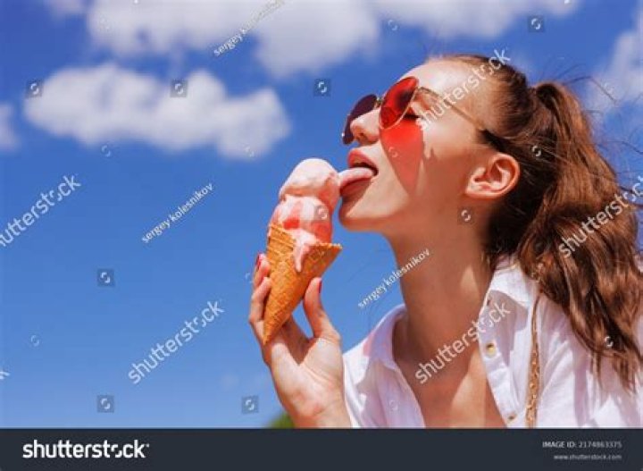 Licks Ice Cream In Sexy Swimwear Pic – Hollywood Life