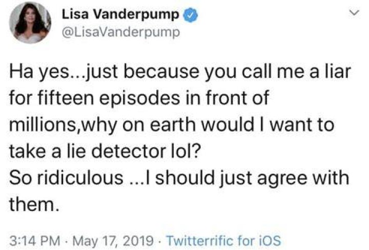 Lisa Vanderpump Claps Back At ‘RHOBH’ Co-Stars After They Mock Her For Taking Lie Detector Test