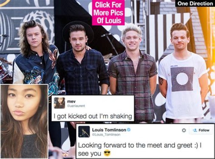 Louis Tomlinson 1D Kicks Fan Out Of Concert? — See Her Tweets – Hollywood Life